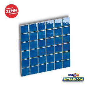 Zehn Keramik DInding/Lantai Glass Mosaic 48DB05 30x30x0.6 cm Biru 