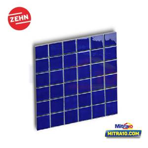 Zehn Keramik DInding/Lantai Glass Mosaic 48DB06 30x30x0.6 cm Biru Gelap