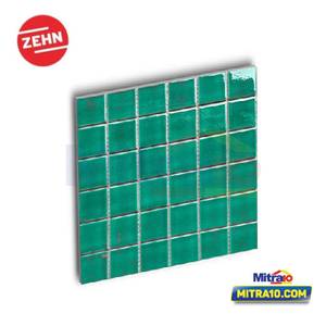 Zehn Keramik DInding/Lantai Glass Mosaic 48DB11 30x30x0.6 cm Biru