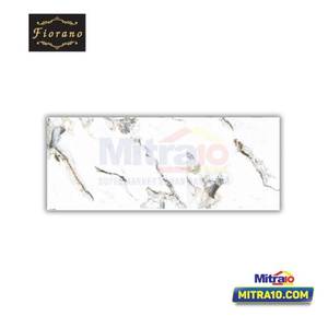 Fiorano Granite Lantai/Dinding GL7158803 Polished 75x150 Cm Putih, Emas LN