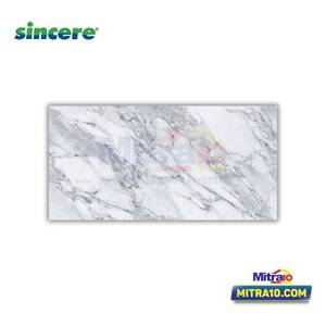 Sincere Granite Lantai MBFQ715857 Glazed 75X150 Cm Putih, Abu