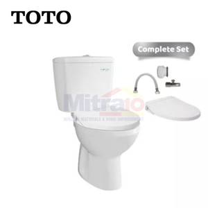 Toto Kloset Duduk Dua Bagian CW660NJ/SW660J+TCW07S Putih