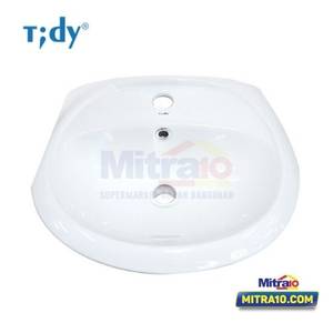 Tidy Wastafel Gantung Dinding 46 x 39 x 18 cm 003 White