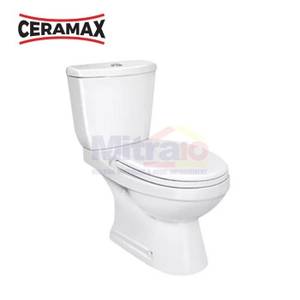 Ceramax Closet Duduk Dua Bagian Rivera FSA0059 Putih