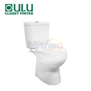 Oulu Kloset Duduk 2 Bagian C381 Putih