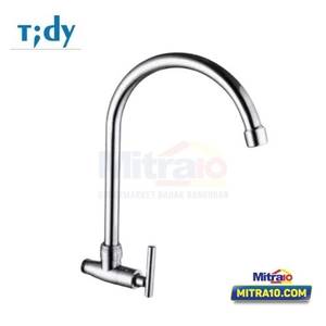 Tidy Kran Dinding Wastafel Cuci Piring Dapur Tromso A108 Chrome