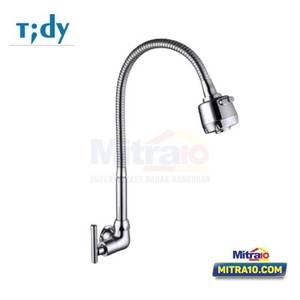 Tidy Kran Dinding Wastafel Cuci Piring Dapur Fleksibel Tromso A110 Chrome
