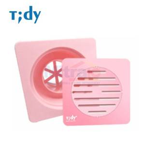 Tidy Saringan Air Kamar Mandi FD-F-01-PP 11x11 Cm Pink