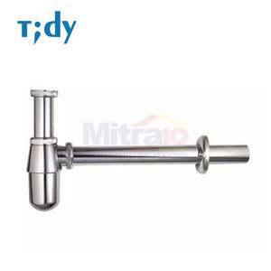 Tidy P-Trap Stainless Pipa Pembuangan Wastafel PT-020111 11/4 Inch