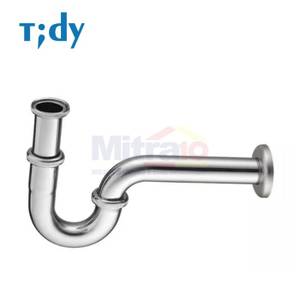 Tidy P-Trap Stainless Pipa Pembuangan Wastafel PT-020411 11/4 Inch