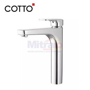 Cotto Kran Wastafel Stainless Leher Panjang CT2144AY
