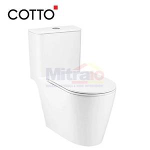 Cotto Kloset Duduk Satu Bagian C103327 Putih