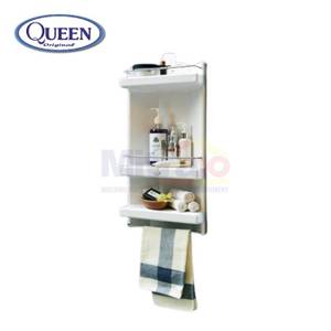 Queen Corner Shelf 3 Tingkat SH-CAB-C03-WT Putih
