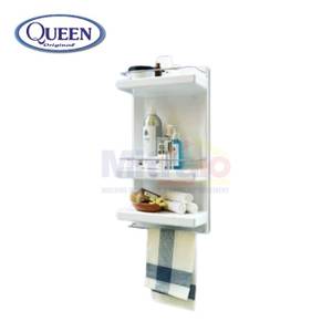 Queen Wall Shelf 3 Tingkat SH-CAB-W03-WT Putih