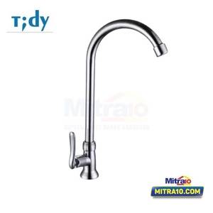 Tidy Kran Wastafel Cuci Piring Dapur Neretva 609 1/2 inch Brass Chrome 