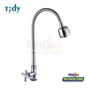 Tidy Kran Wastafel Cuci Piring Dapur Fleksibel Kenai 811 Chrome