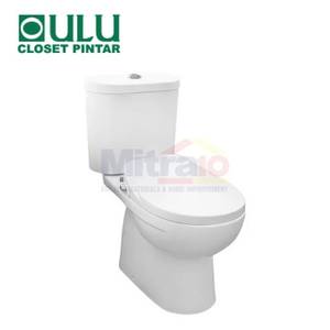 Oulu Kloset Duduk 2 Bagian M488 Putih