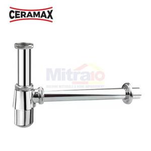 Ceramax P-Trap Pipa Pembuangan Wastafel PT-A181-A 1 1/4 Inch