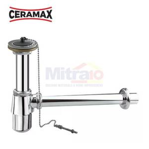 Ceramax P-Trap Pipa Pembuangan Wastafel PT-A500 1 1/4 Inch