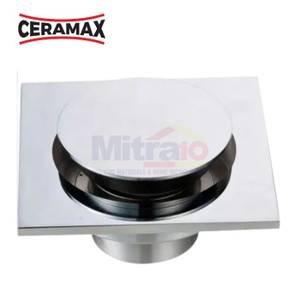 Ceramax Saringan Air Kamar Mandi Kuningan FD-A249 11x11 Cm