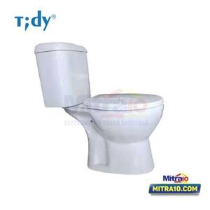 Tidy Kloset Duduk Dua Bagian 023A Putih