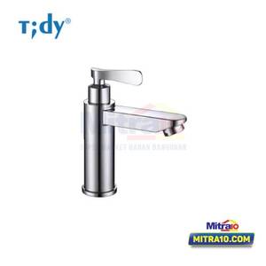 Tidy Kran Wastafel Stainless Sedang Larvik B212 Chrome