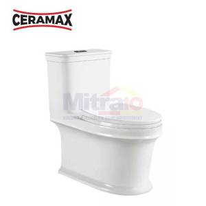 Ceramax Kloset Duduk Satu Bagian Karst FSA0150 Putih 70cm X 38cm X 72cm