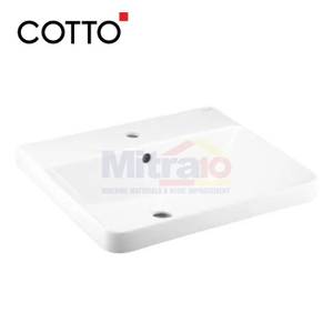 Cotto Wastafel Dinding C001057 Putih