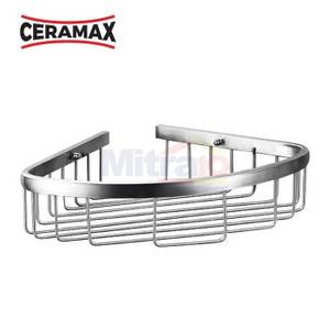 Ceramax Rak Sudut Kamar Mandi Stainless XBT-0337-1