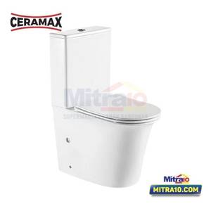Ceramax Kloset Duduk Dua Bagian Jose 1223A Putih