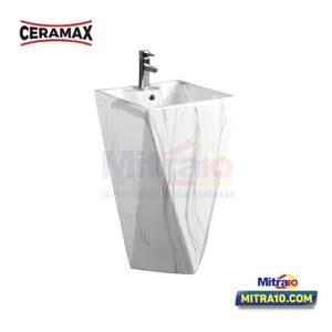 Ceramax Wastafel FSB7020SJ 47cm x 47 cm x 83 cm Marmer