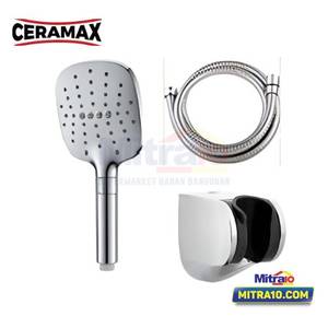 Ceramax Easy Click Hand Shower B90730 3WF Chrome