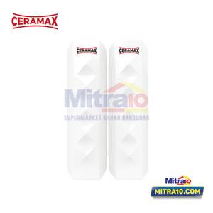 Ceramax Tempat sabun cair HSD-F7016-2 350ml x 2 Putih