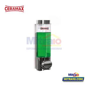 Ceramax Tempat sabun cair HSD-F7007 250 ml Silver