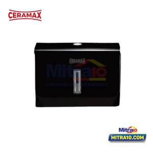 Ceramax Tempat tissue toilet HSD-E6006 Hitam 