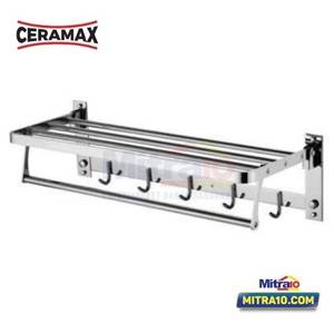 Ceramax Tower Bal XBT - 0172 SS201 60 Cm Chrome