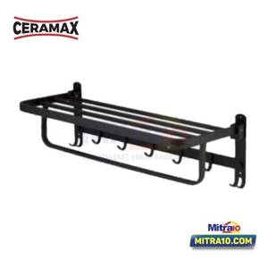 Ceramax Gantungan Handuk XBT - 0510 SS201 60cm Hitam 