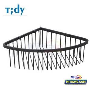 Tidy Rak Sudut Single XBT-0337 23 x 15 x 23 cm Hitam
