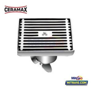 Ceramax Saringan AIr Lantai SP-RD205C 100x100x60MM Silver