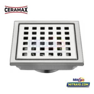 Ceramax Saringan AIr Lantai SP-RD233A 100x100x60MM Silver