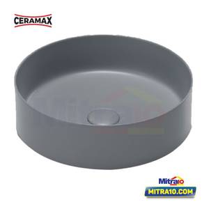 Ceramax Wastafel Atas Meja Monaco H-308 ABV Matt Grey