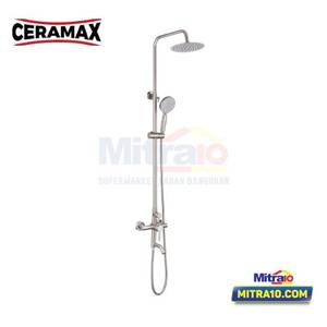 Ceramax Seri Glara Shower Tiang Kolom SPR5001 Nickle