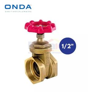 Onda Stop Kran Kuningan 2 Arah 1/2 Inch