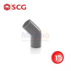 Scg Elbow Sambungan Pipa Pvc 45 Derajat Aw Grey 25 1 Inch