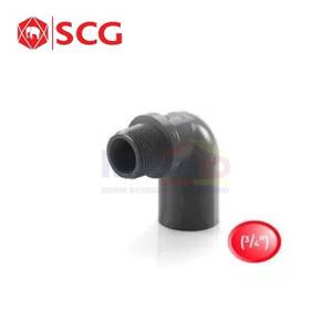 Scg Faucet Elbow Sambungan Pipa Pvc 90 Derajat Drat Luar Aw Grey 20 3/4 Inch