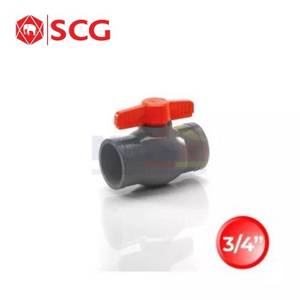 Scg Stop Kran Pvc Aw Grey 20 3/4 Inch