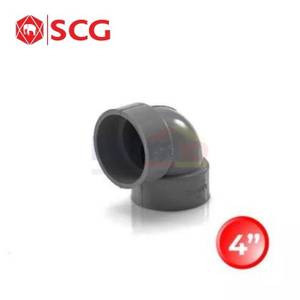 Scg Elbow Sambungan Pipa Pvc 90 Derajat Grey 100 4 Inch