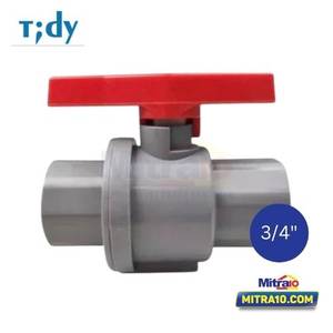 Tidy Stop Kran Pvc BA-P-01 3/4 Inch Abu-Abu
