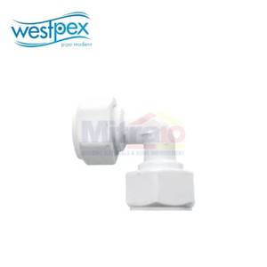 Wastpex Fitting Elbow Knee Nylon Air Bersih L16 Putih