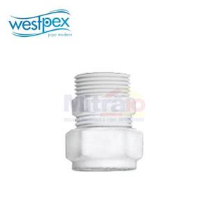 Wastpex Sambungan Pipa Male Drat Luar Nylon S16-1/2 Inch